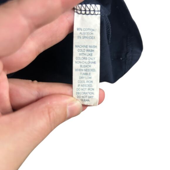 Y2K Grunge Skeleton Fire Tee Fifth Loop Graphic Shirt Navy‎ Medium - Picture 6 of 7